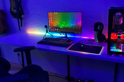 RGBIC LED light strip for gaming