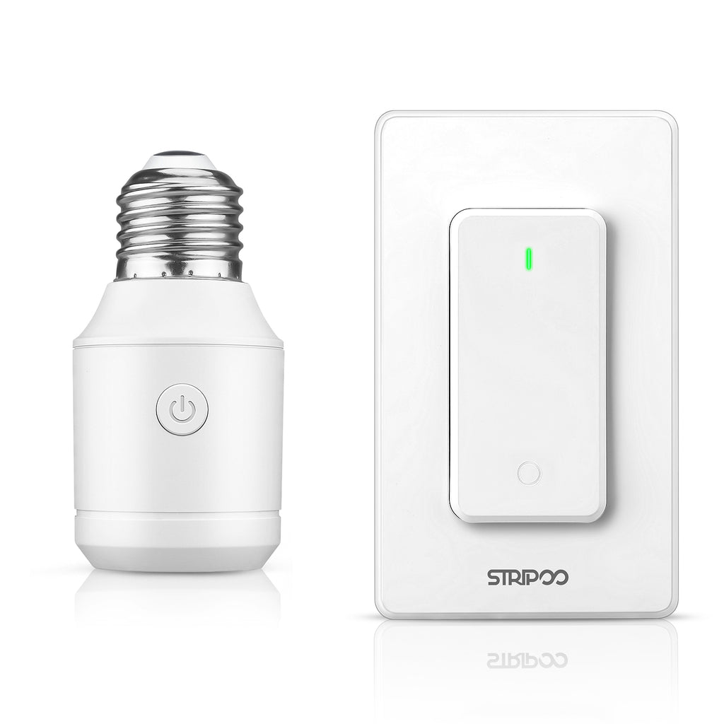 Stripoo Wireless Smart Remote Switch Outlet,Wall Mounted